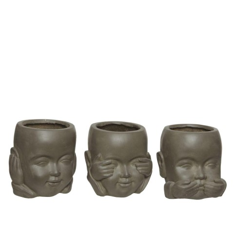 PORTA PIANTA VISO 3ASS BROWN